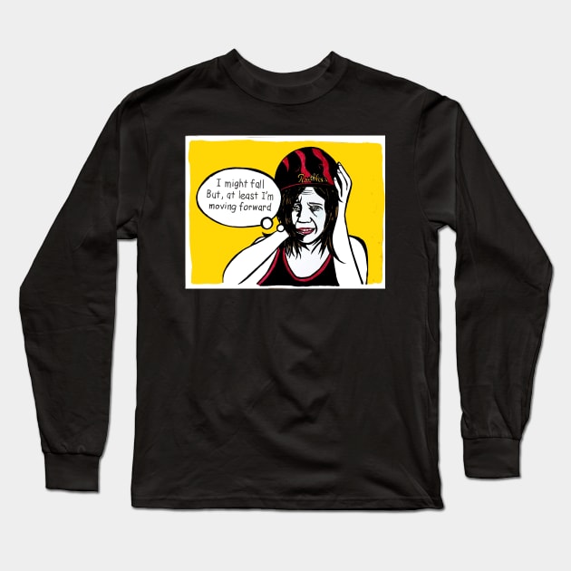 i might fall Long Sleeve T-Shirt by Brandy Devoid special edition collecion